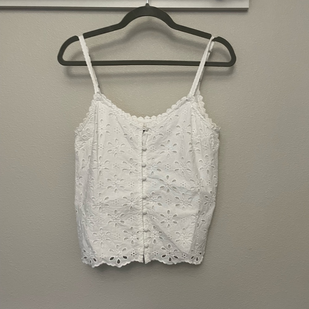 Women’s eyelet tank